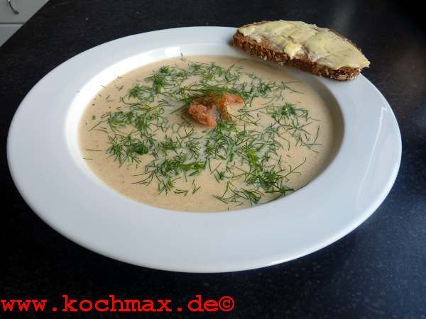 Graved-Lachs Suppe
