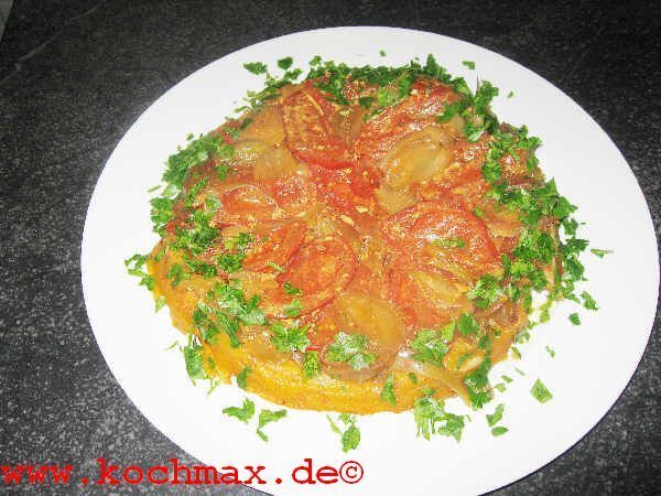 Tarte Tatin mit Tomaten