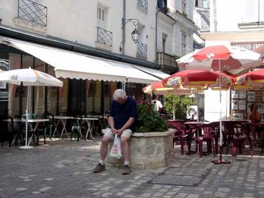 Unten in Loches, so fühle ich mich auch