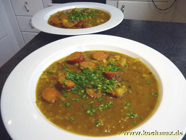 Curry-Kartoffelsuppe