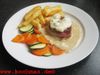 Filetsteak mit Gorgonzolasauce