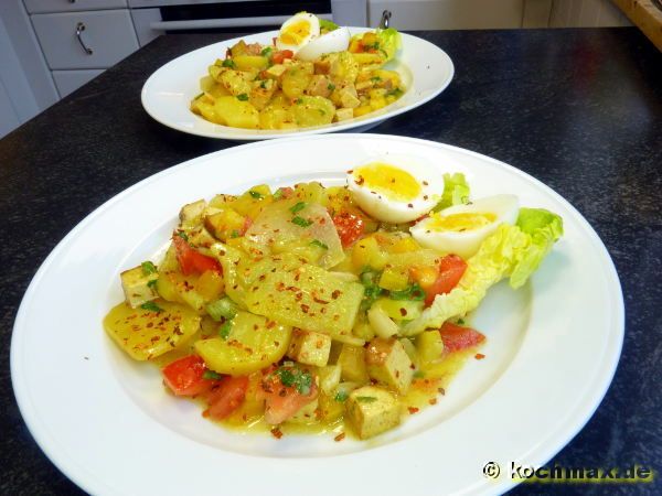 Lauwarmer Rübchen-Kartoffel-Salat