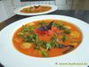 Tomatenfenchelsuppe - aufgemotzt mit Knobi und Pernod